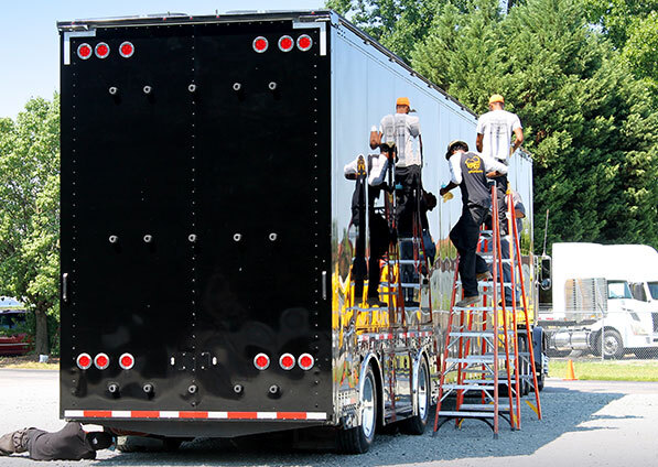 Fleet Truck Washing Truck Washing Station